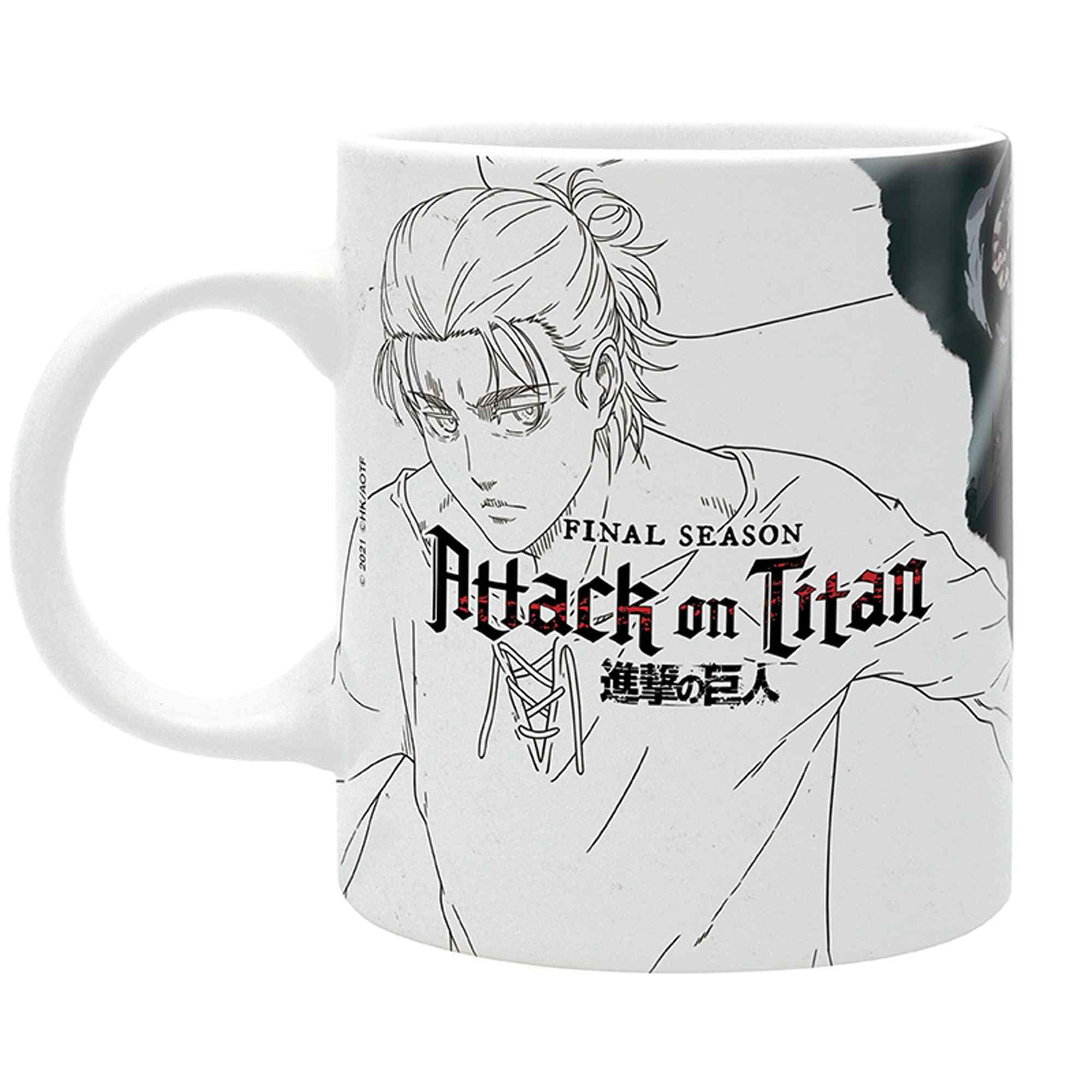 Abystyle Attack On Titan S4 Key Art Mug, 320 ml Capacity