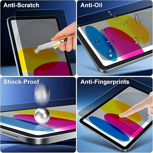 Miniatura 6 de ZOEGAA Protector de pantalla de privacidad para iPad A16 de 10.9 pulgadas11 pulgadas 20222025 de 1110 generación, antiluz azul y deslumbramiento,