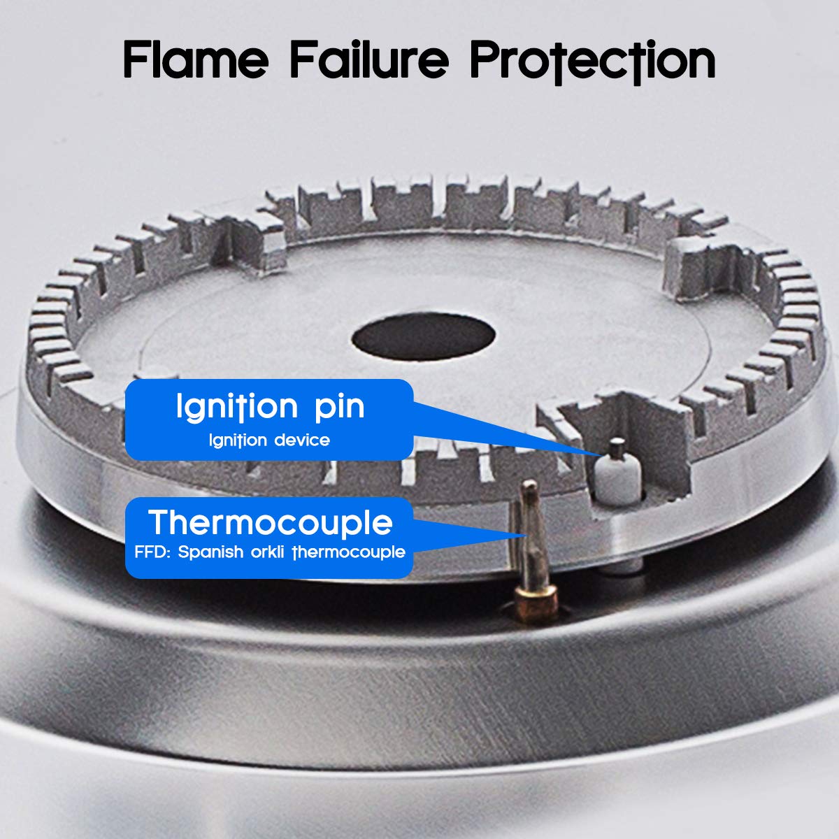 gasland 2 burner cooktop