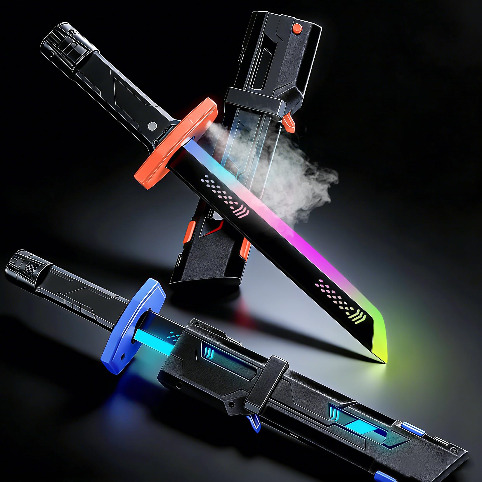 Photo 1 of BOZOBO 2 Pack Light Saber with Spark & Spray Effects
