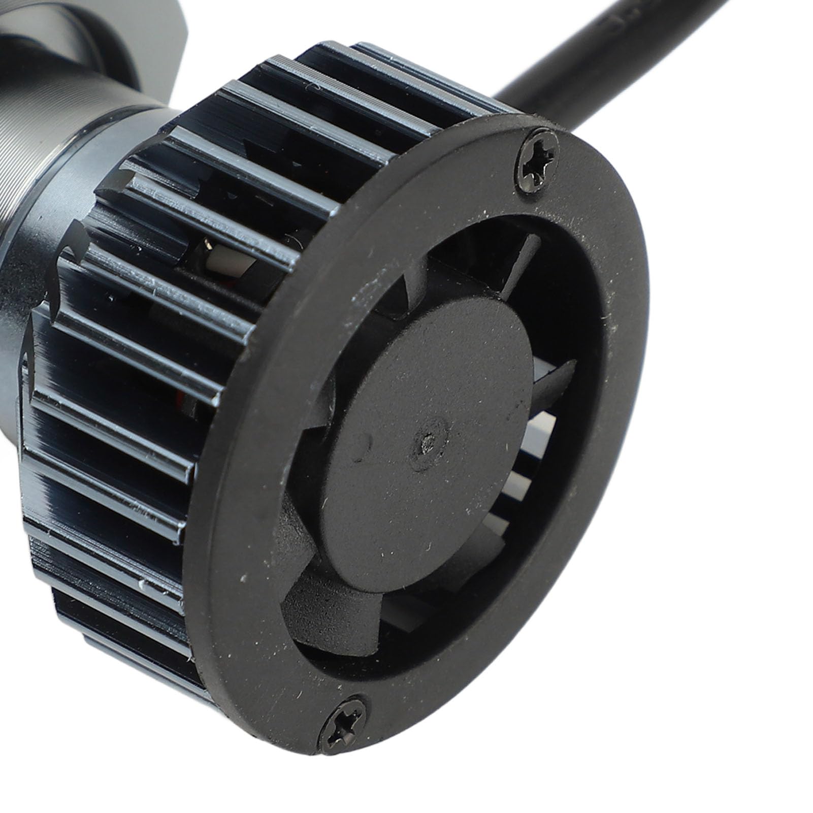 Faro LED a 3 Colori Che Cambiano, Faro LED a 3 Colori più Luminoso Impermeabile con Fascio Abbagliante e Anabbagliante con Alimentatore, DC 12-24V, Lunga Durata 30000 (X7)