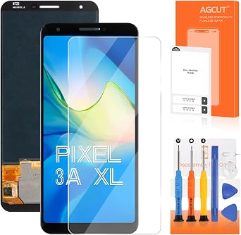 OLED for Google Pixel 3A XL Screen Replacement for Google Pixel 3A XL LCD Display G020C, G020G, G020F 6.0" Screen Touch Digitizer Assembly Repair Part