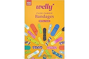 Welly Bravery Badge Value Pack: Tie Dye Bandages for Bold First Aid