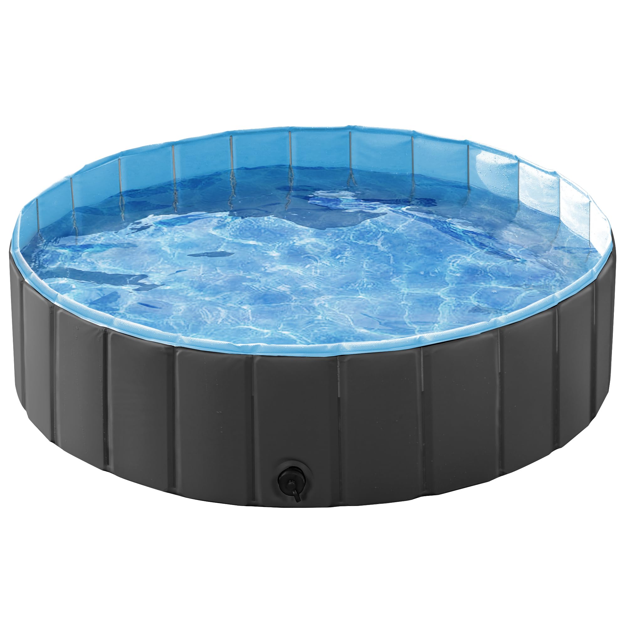 Piscine pour chien antidérapante et portable pour un bain extérieur sécurisé