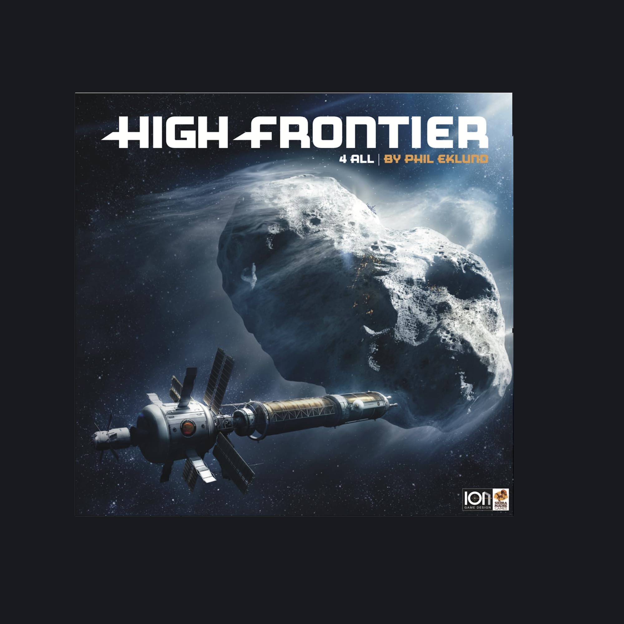 High Frontier 4 All - Gioco da Tavolo di Strategia Spaziale 4X Modulare Gestione Risorse Fantascienza Politica Edizione Inglese