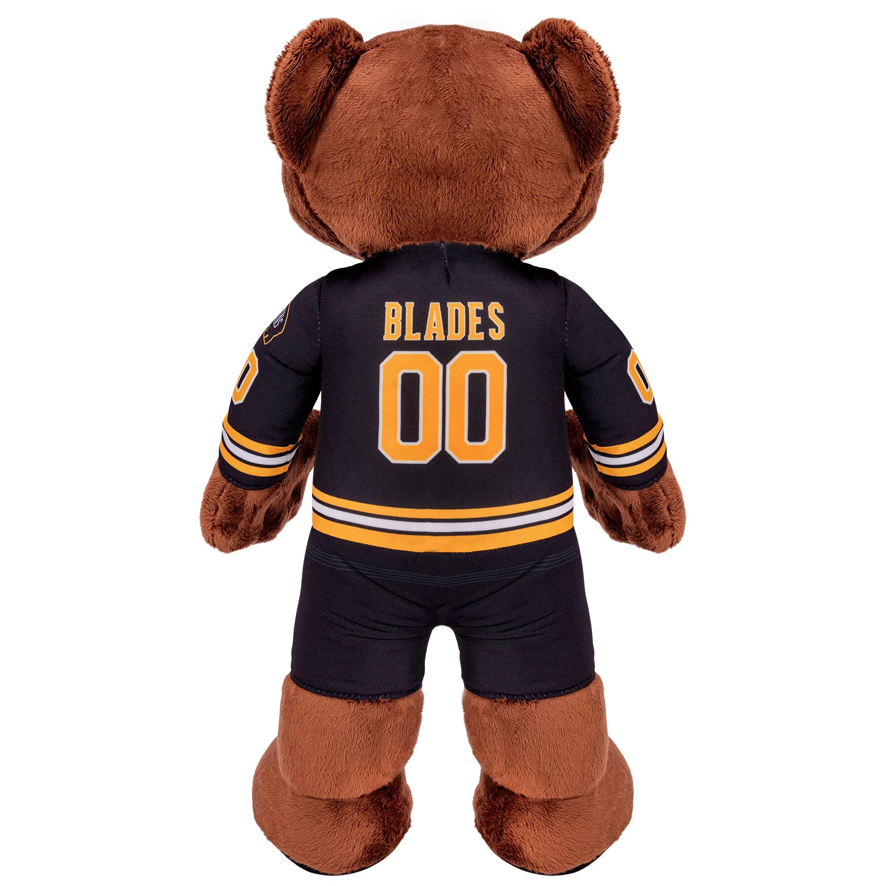 Bleacher Creatures Boston Bruins Blades Figurine mascotte de la LNH 45,7 cm sous licence officielle, tient seule, pour jouer ou exposer