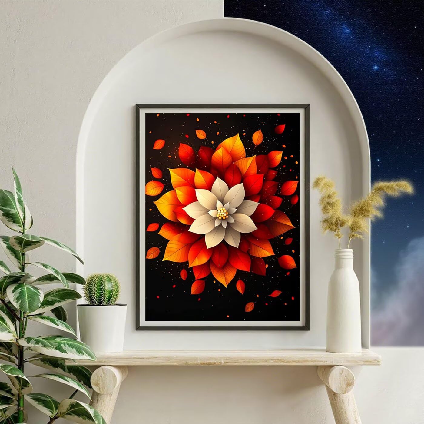 Diamentowa sztuka, mandala, zestawy do malowania diamentowego dla dorosłych, 5D, DIY, kwiat, pełne wiercenie, haft cekinowy, klejnot, sztuka, obrazy, sztuka i rzemiosło, obrazy do dekoracji ścian domu