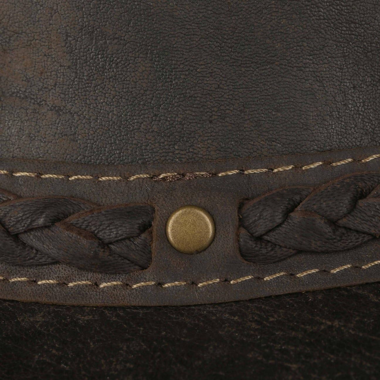 Barmah Squashy Crackle Kangaroo by Sombrero outdoorsombrero de Piel (L (58-59 cm) - marrón)