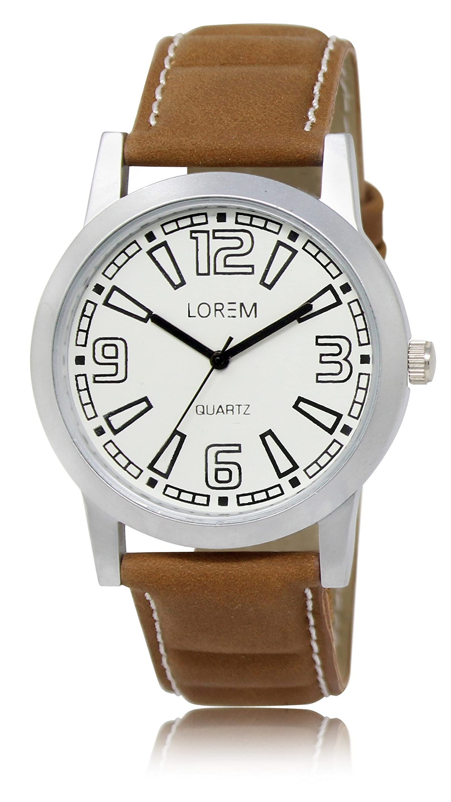 LOREM White Casual Analog Watch for Men LR15 (B0C2CYF28N) Amazon Price History, Amazon Price Tracker