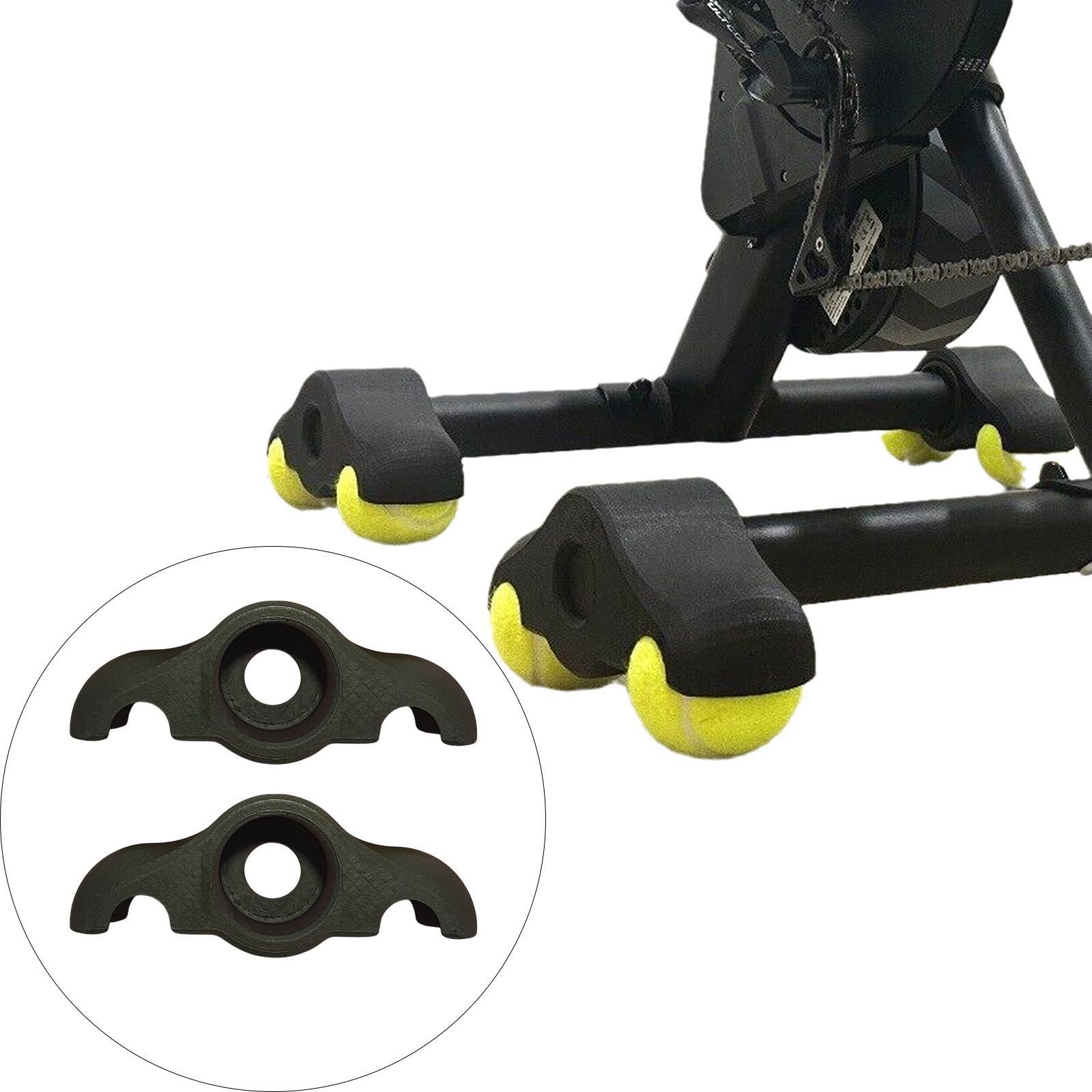 Vaveren Indoor Bike Snap Rocker Feet Adapters for Bike Resistance Training Portable Lightweight Spare Parts for Home Fitness Workout, 2pcs