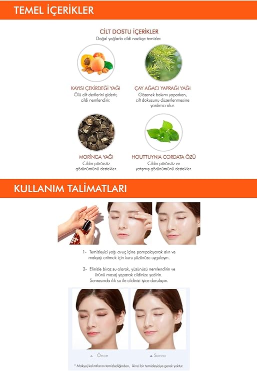 MISSHA Siyah Nokta Karşıtı Makyaj Temizleme Yağı 100ml Super Off Cleansing Oil (Blackhead Off)