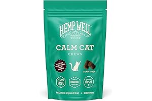 Hemp Well Calm Cat Soft Chews: Soothe Your Anxious Kitty