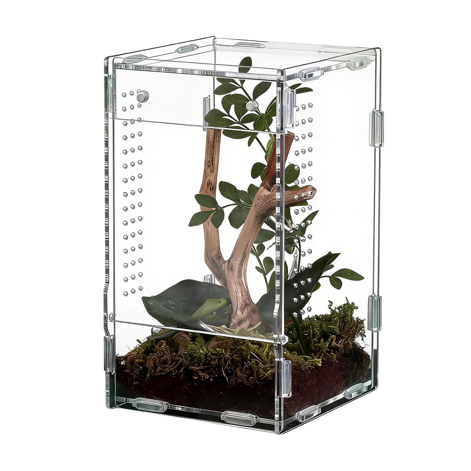 Chameleon Enclosure, Acrylic Tarantula Habitat, Tarantula Enclosure, for Home Bedroom Living Room Office Classroom Pet Store