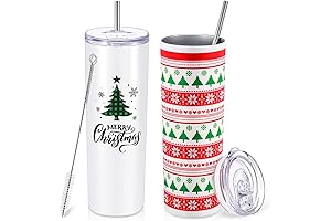 2-Pack Holiday 20-Ounce Water Bottles