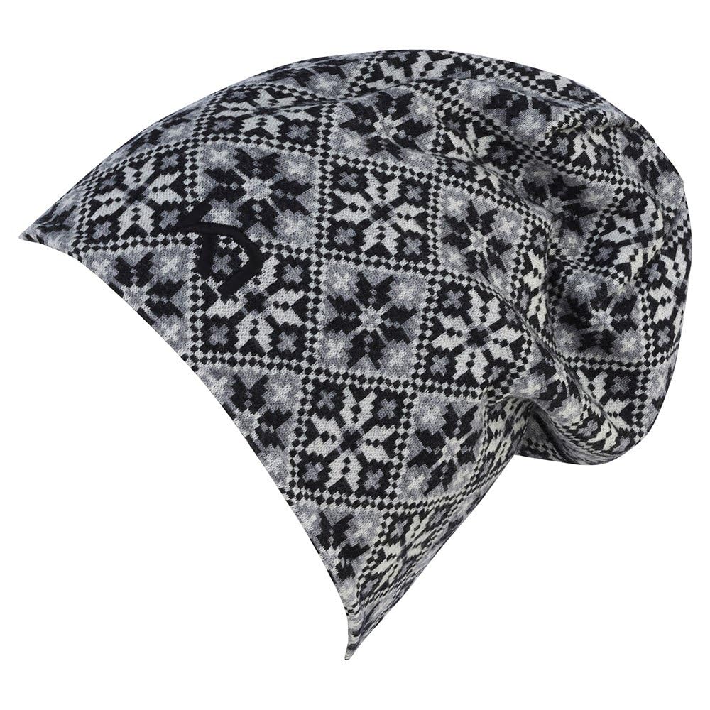 Kari Traa Rose Beanie - 100% Merino Wool Black One Size, Black, One Size