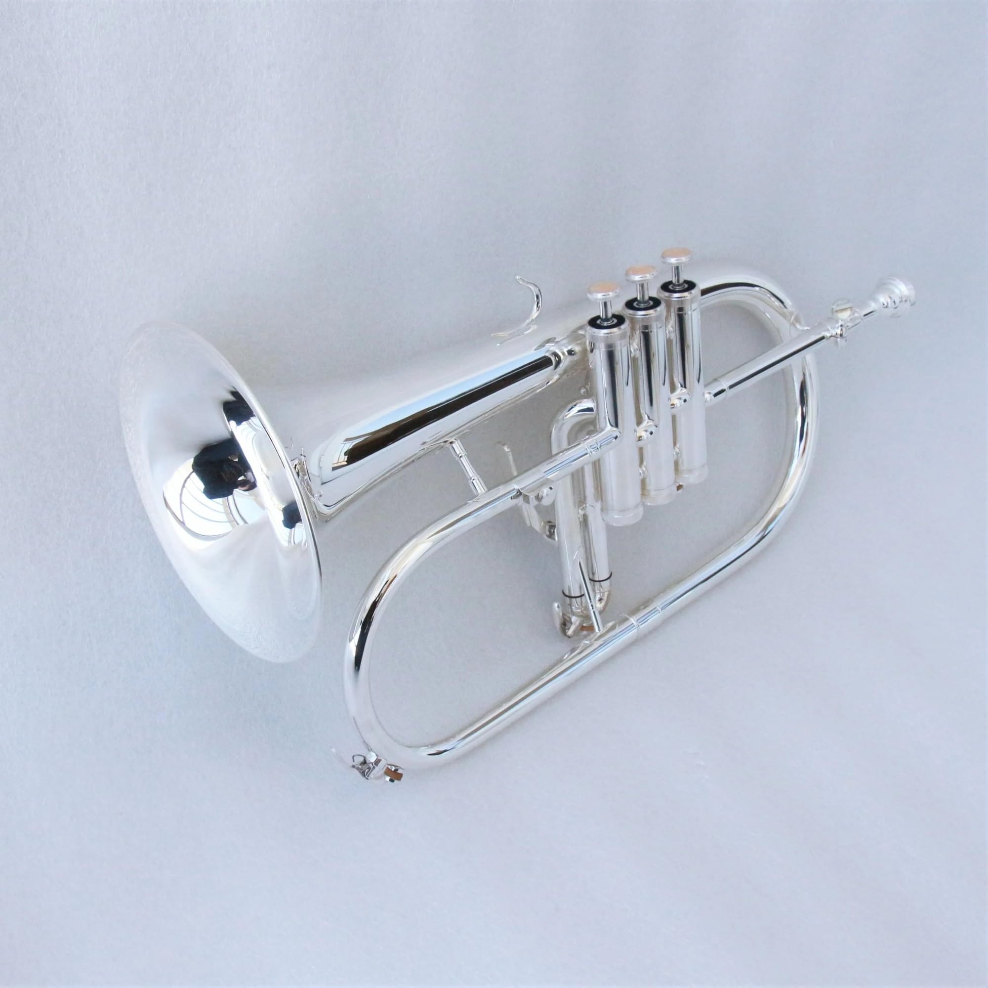 trompeta instrumento musical Trompeta Profesional De Gama Alta Sib Plateada Si Bemol