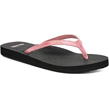 Sanuk Yoga Joy II Irisdescent | Flip Flops for Women | Yoga Sandals For Women | Women's Beach Sandals | Memory Foam Footbed