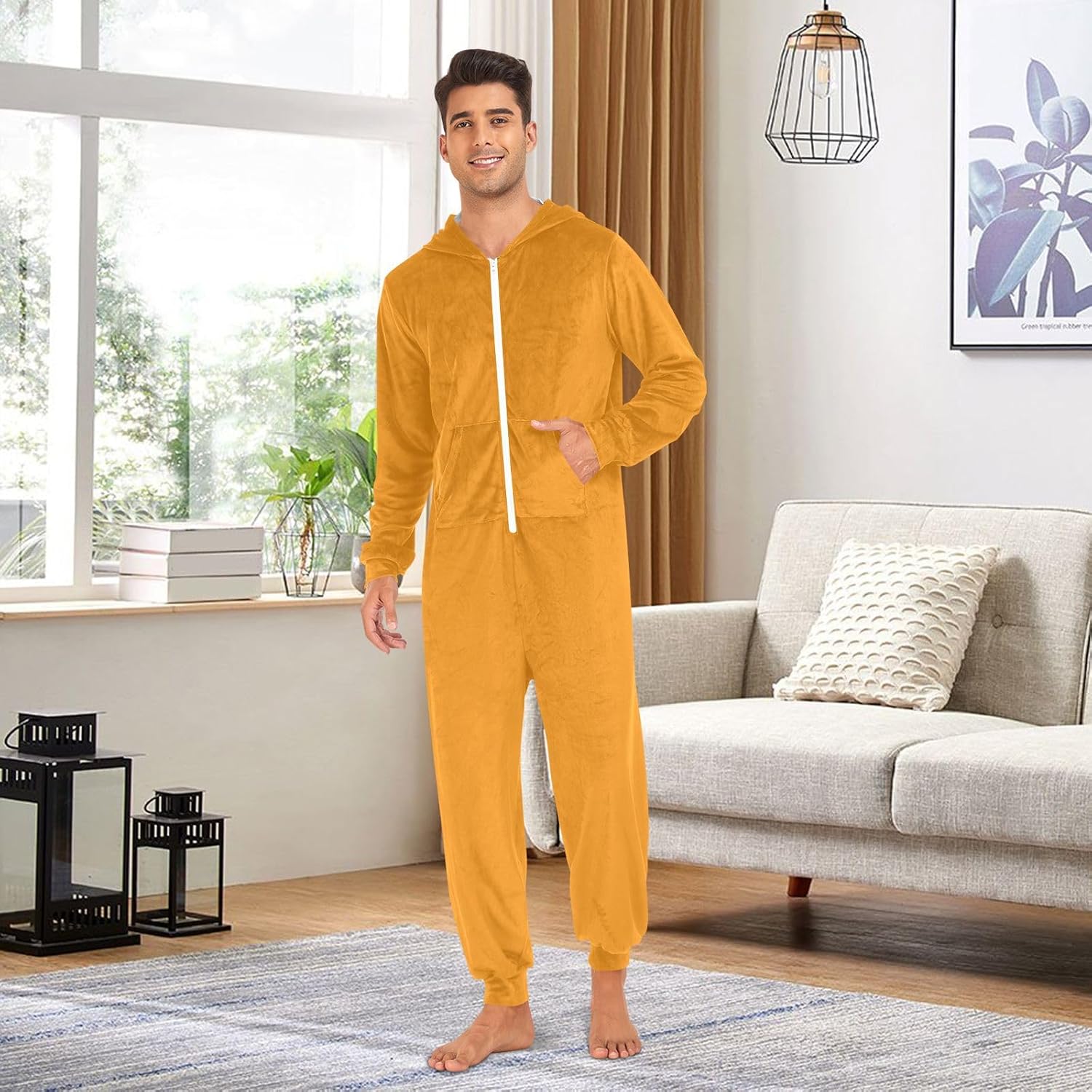 QUGRL Onesies Adult Pajamas Costume for Women Men Unisex Cosplay Sleepwear Homewear Suit Winter S-XL
