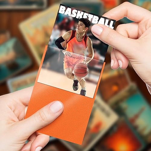 Miniatura 3 de 600 fundas para tarjetas para tarjetas intercambiables, 6 colores suaves para tarjetas estándar, apto para MTG, tarjetas de fútbol, tarjetas