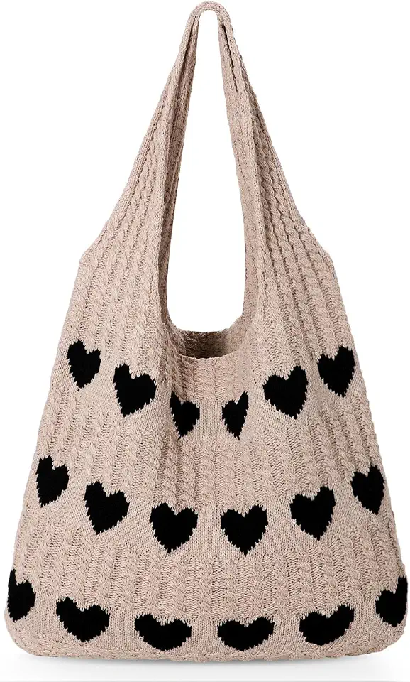 Azonee Crochet Vacation Aesthetic Shoulder Handbag