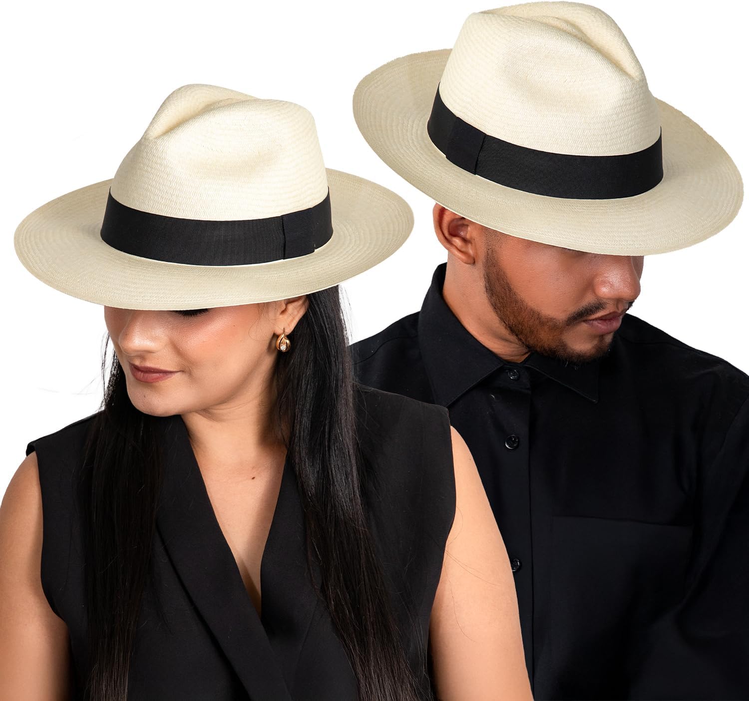 Fine Montecristi Panama Hat Grade 20, Classic Handmade Toquilla Straw Sun Hat Unisex, Lightweight, Certified from Ecuador
