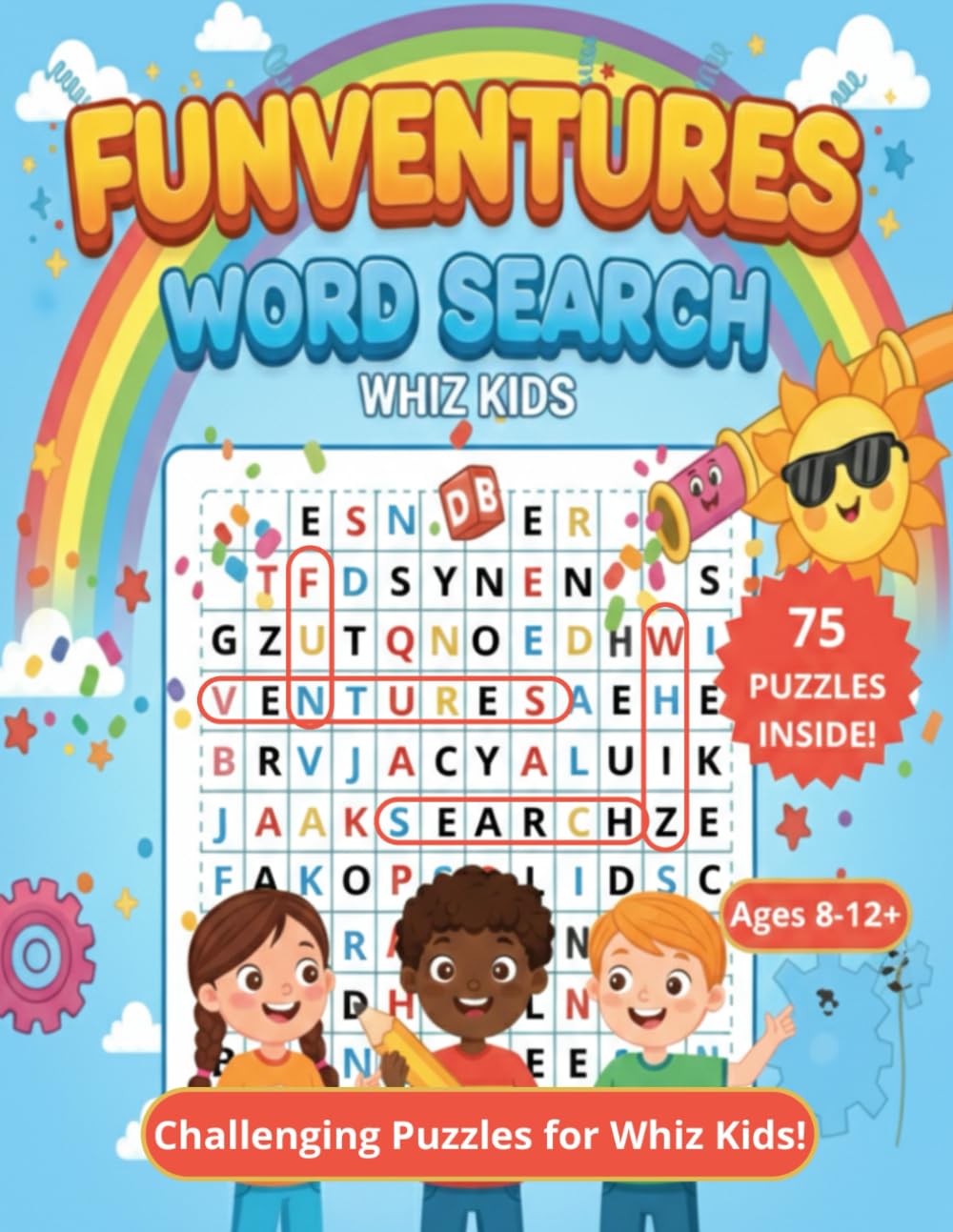 Funventures Word Search: Whiz Kids