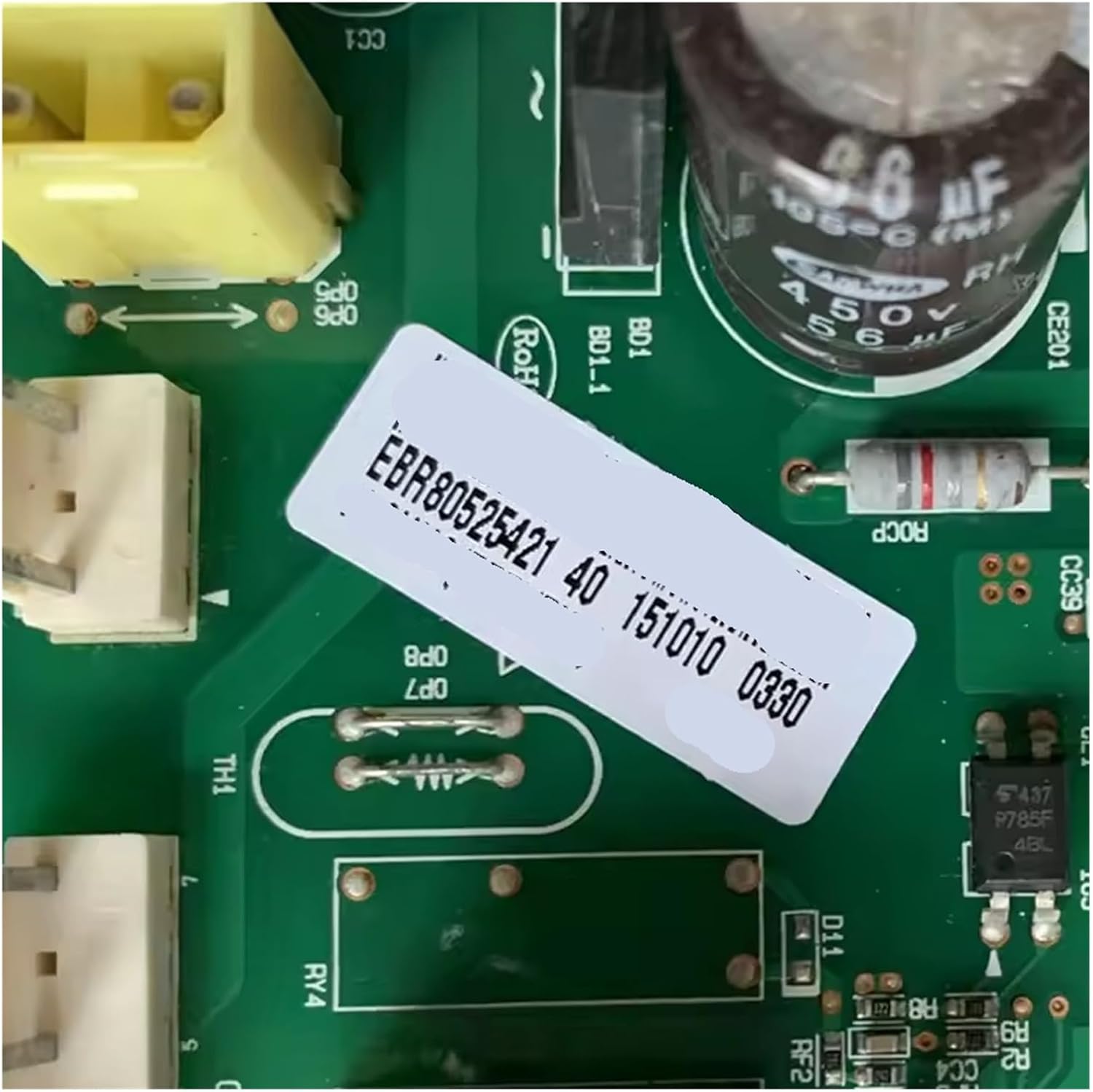 Refrigerator Motherboard, PCB Control Card ,Compatible for LG ，Model Number EBR80525421