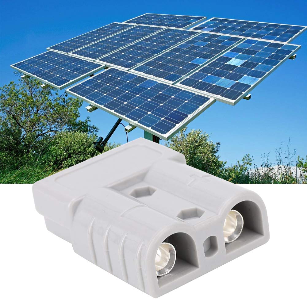 Connettori di Alimentazione 50A 600V - 10pz per Solare, Roulotte, Terminali in Rame Placcati Argento