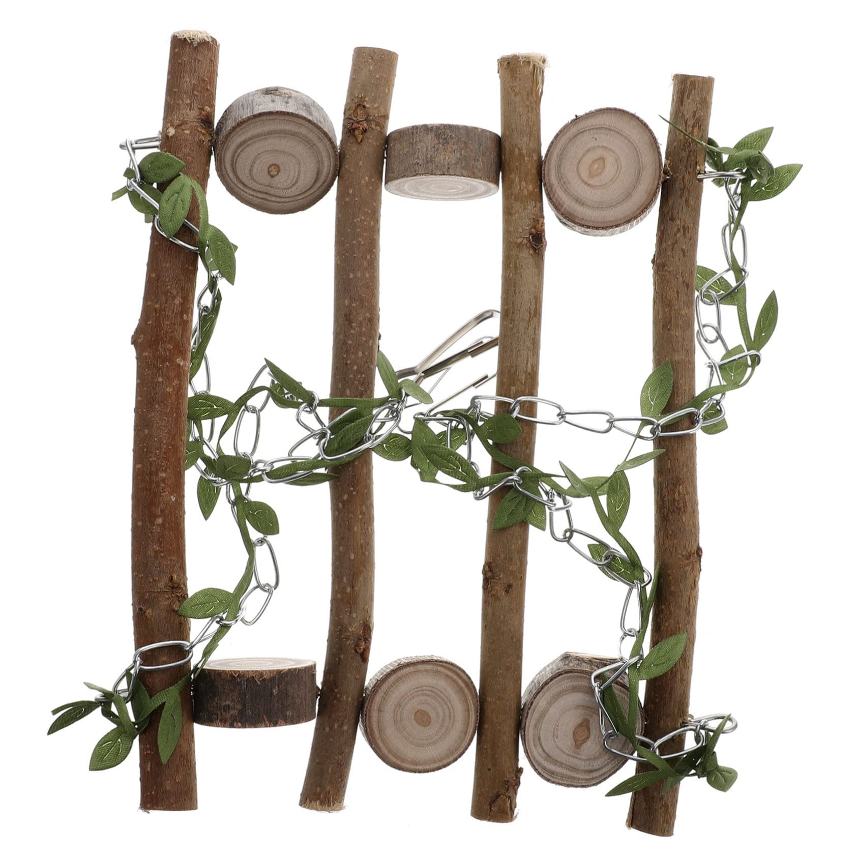 BESPORTBLE 3pezzi Corda Per Uccelli Giocattolo Per Pappagalli Con Scala e Amaca Accessorio Da Gioco Per Birdcage Sviluppa Attività Fisica e Divertimento Per Uccelli Domestici