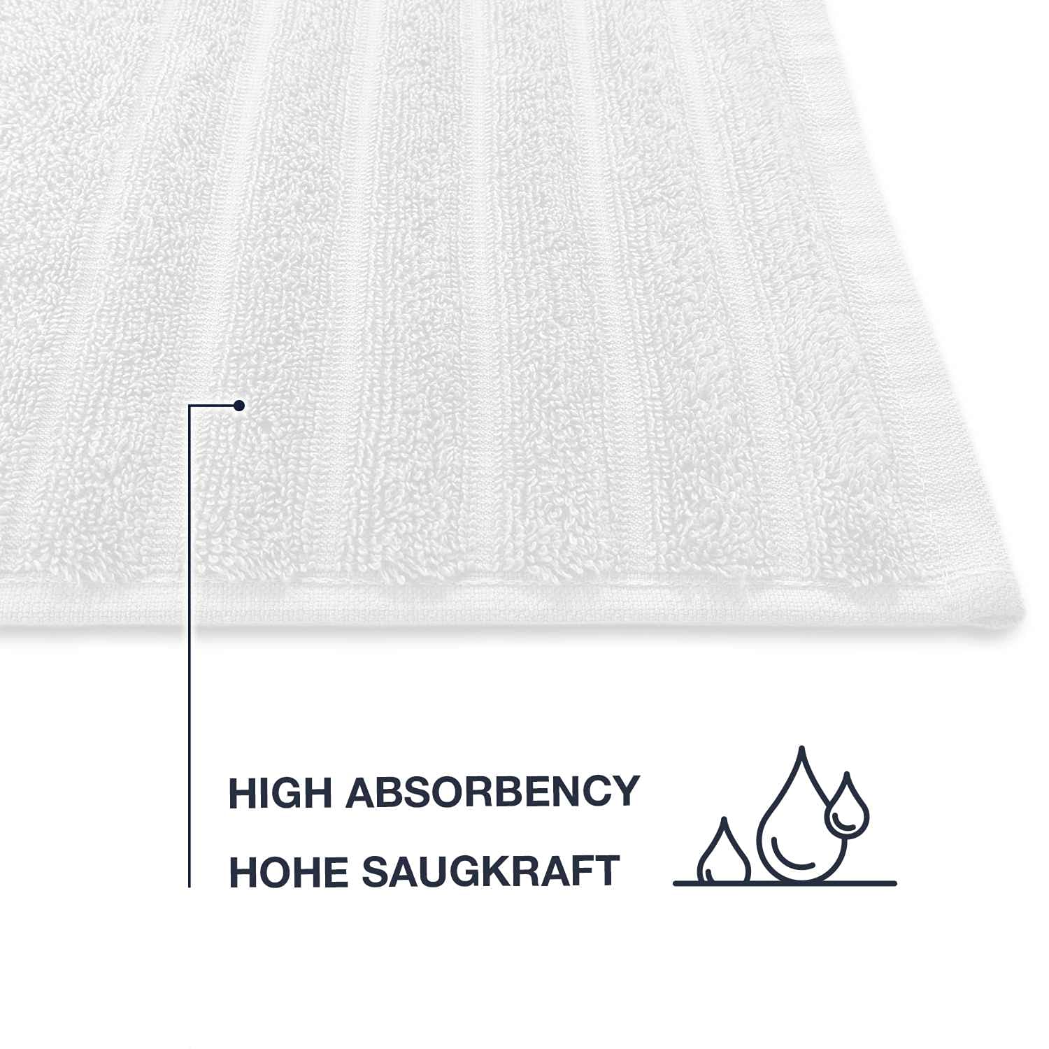 Gästetuch Set 4 Teilig - 4 Gäste Handtücher  30x50  - Frottee 100 Baumwolle Gruen  Afbf341f F440 578b Acee 91caeee643d8