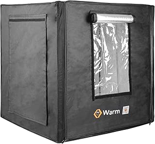 3D Printer Enclosure, Keep Warm, Flame Retardant, Full Coverage, and a Studio, Warm Pro, Used for Ender3 V2/Ender5/5 Pro,CR-10/10S/10S PRO/10MINI,CR-X/CR-20 (Warm Pro)