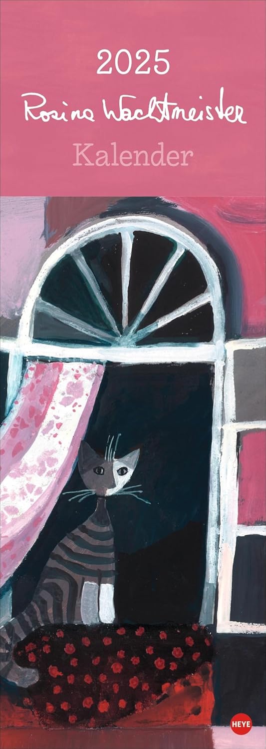 Rosina Wachtmeister Vertical Kalender 2025: Kunstvoller Wandkalender