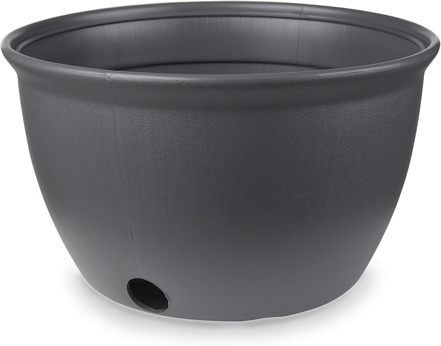 Mighty Tuff Decorative Garden Hose Storage Pot, Durable Garden Hose Holder, Stylish Garden Hose Storage for 100 Foot Standard Hose or 300 Foot Retractable Hose