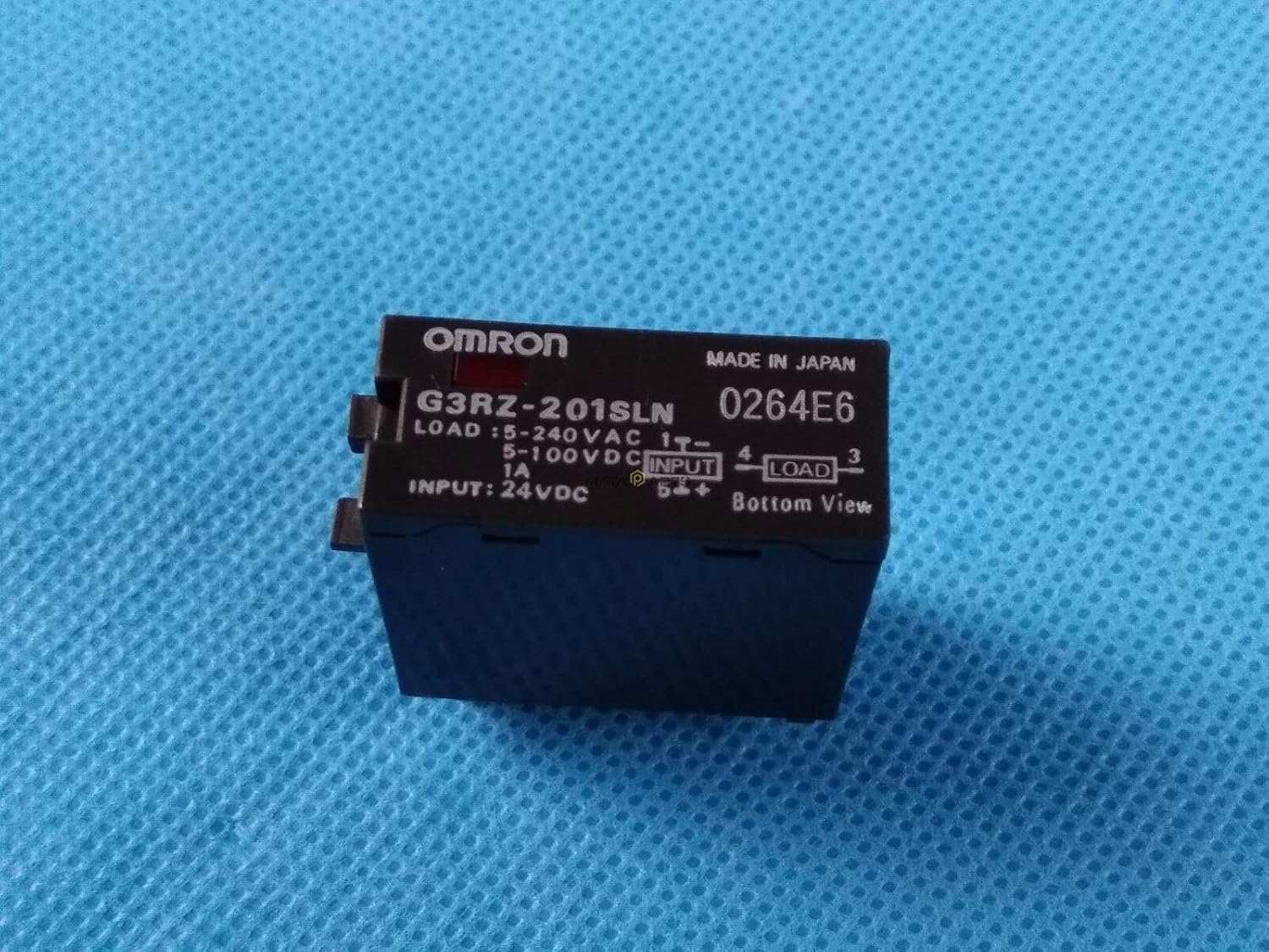 Omron Industrial Automation Solid State Relay, Spst, 19.2Vdc-28.8Vac - G3RZ-201SLN DC24