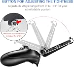Newseego for Xbox Series S/X Controller Mobile Phone Holder, Foldable Mobile Phone Holder for Controller Phone Mount Clip Portable Game Smartphone Holder for Xbox Series S/X