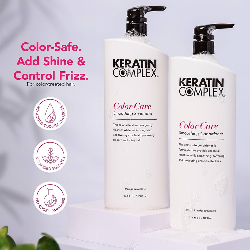 Amazon.com: Keratin Complex - Color Care Smoothing Shampoo