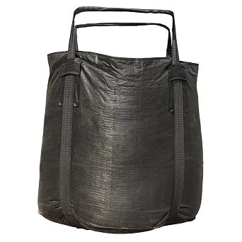 Secbolt FIBC Bulk Bag, Anti-UV 3 Years, 3300lbs 1.5 ton SWL @ Safty Factor 51, 43" Dia. x 43" H Tubular Bag, Duffle Top, Flat Bottom, Woven Polypropylene PP Bags, 1 One Ton Bag