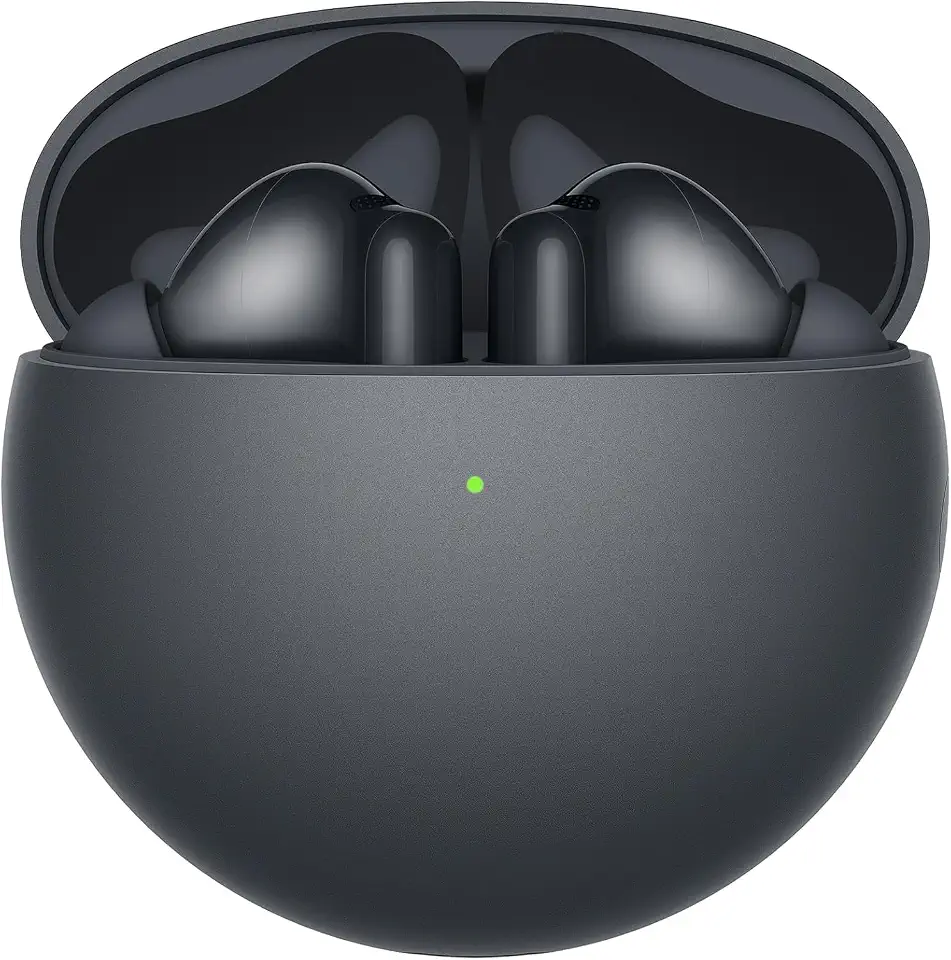 Huawei FreeBuds 7i Wireless Earphones, Smart Active Noise Cancelling 4.0, Unlimited Spatial Sound, iOS and Android, Stable Clear Calls, 4 Eartips for Comfortable Fit, Fast Charging, Black
