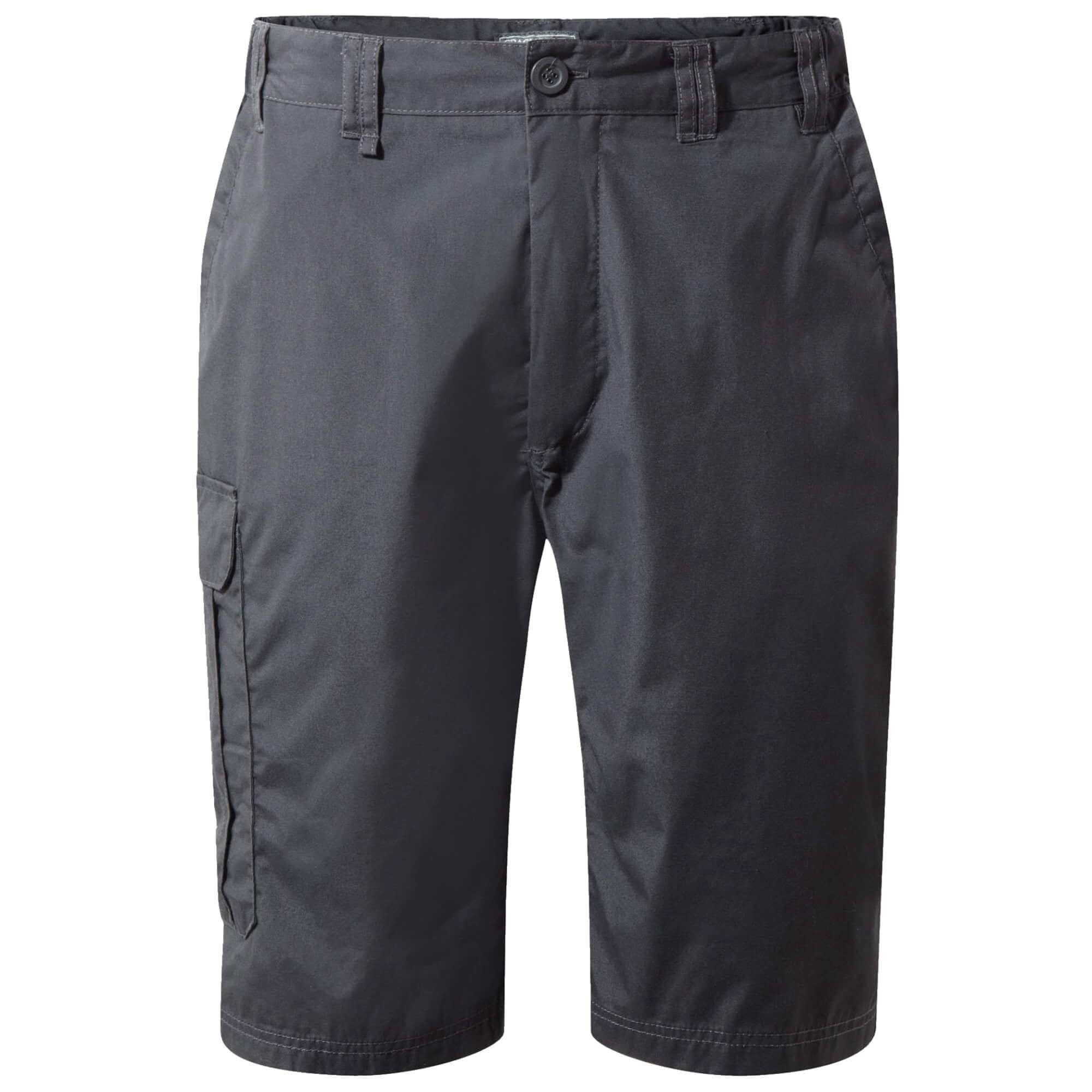 Craghoppers Kiwi Long Short, Cargo Walking, Hiking & Climbing Shorts - Perfect for Outdoors & Summer Grey