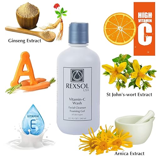 Miniatura 5 de rexsol vitamin-c Wash Facial Cleanser Dispensador de Gel