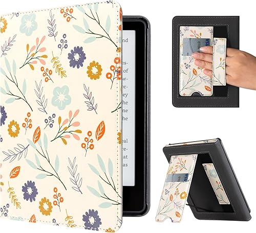 Miniatura 43 de CoBak Funda con soporte para Kindle Paperwhite 12.ª generación 2024 (7") y Kindle Colorsoft Signature Edition - Funda de piel sintética duradera con