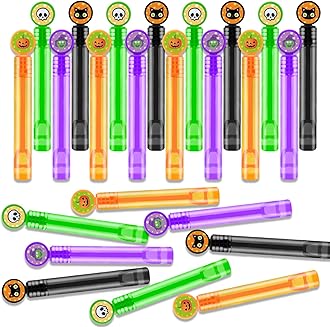 200 Pack Halloween Non Candy Treats Handouts for Kids, Small Bubbles Toys Gifts for Toddlers, Halloween Party Favors Supplies Decorations, Boo Basket Goodie Bag Stuffers Fillers for Trick or Treat