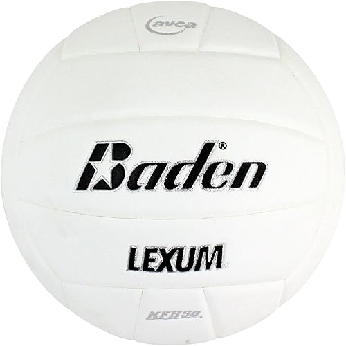 Miniatura 46 de Baden - Lexum - Microfibra compuesta de alta calidad | Balón de voleibol oficial para interiores de la escuela secundaria | 13U a 18U | Tamaño