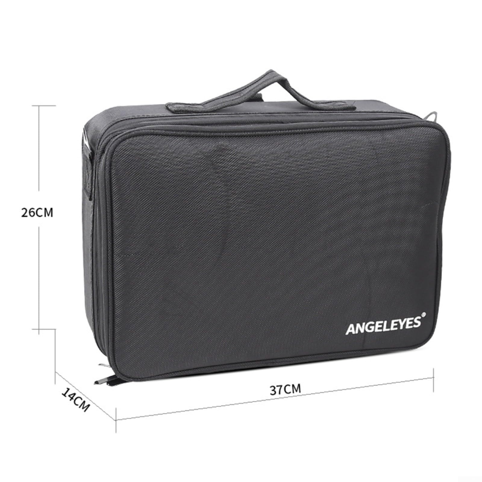 Sac de rangement pour accessoires de télescope astronomique avec séparateurs amovibles, étui à oculaire en tissu Oxford pour chasse, camping, grande taille (taille L)