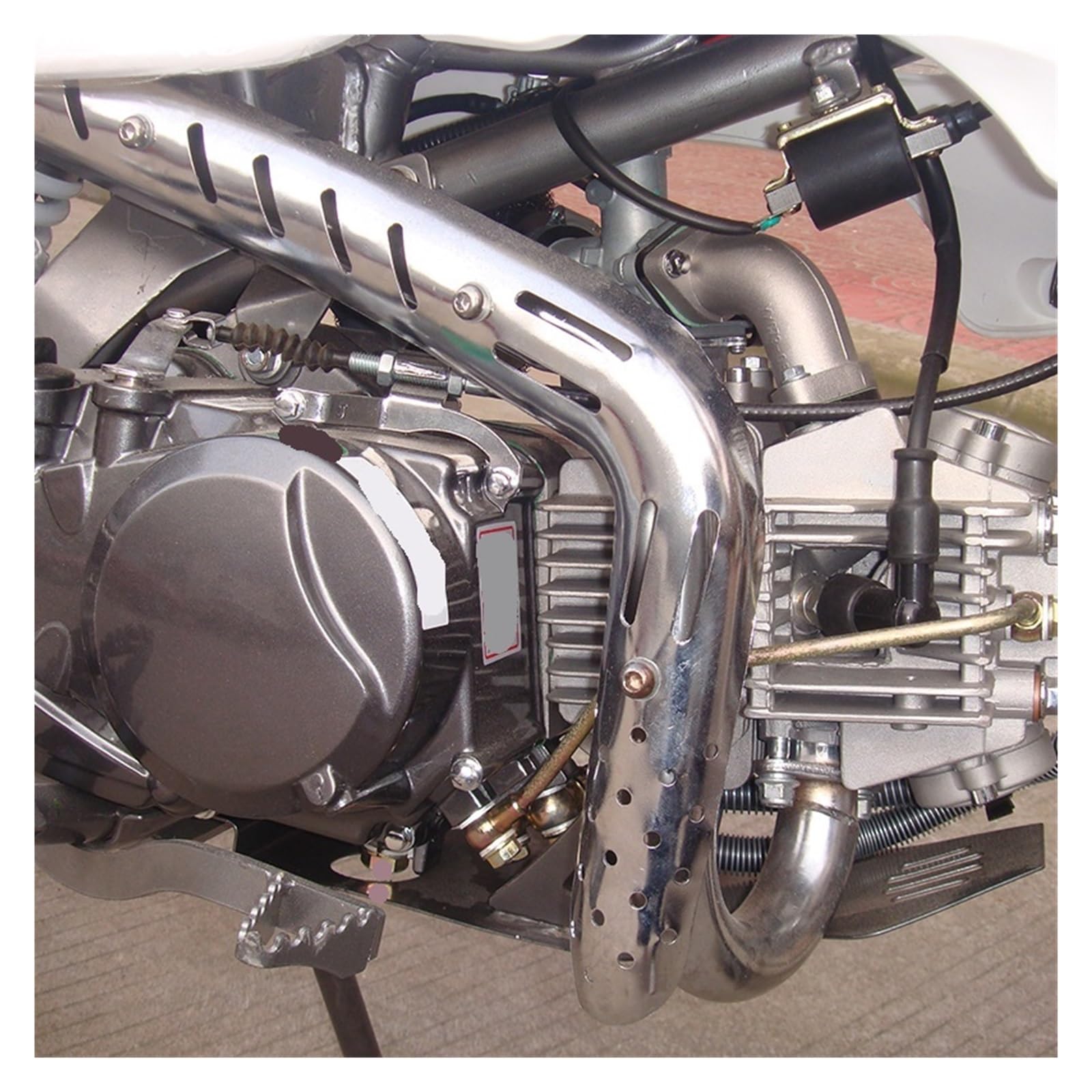 Paracoppa motore moto Protezioni Moto Piastra Di Protezione Motore Heavy Duty Bash Skid Accessori Per ATOMIK YX140 150 160CC
