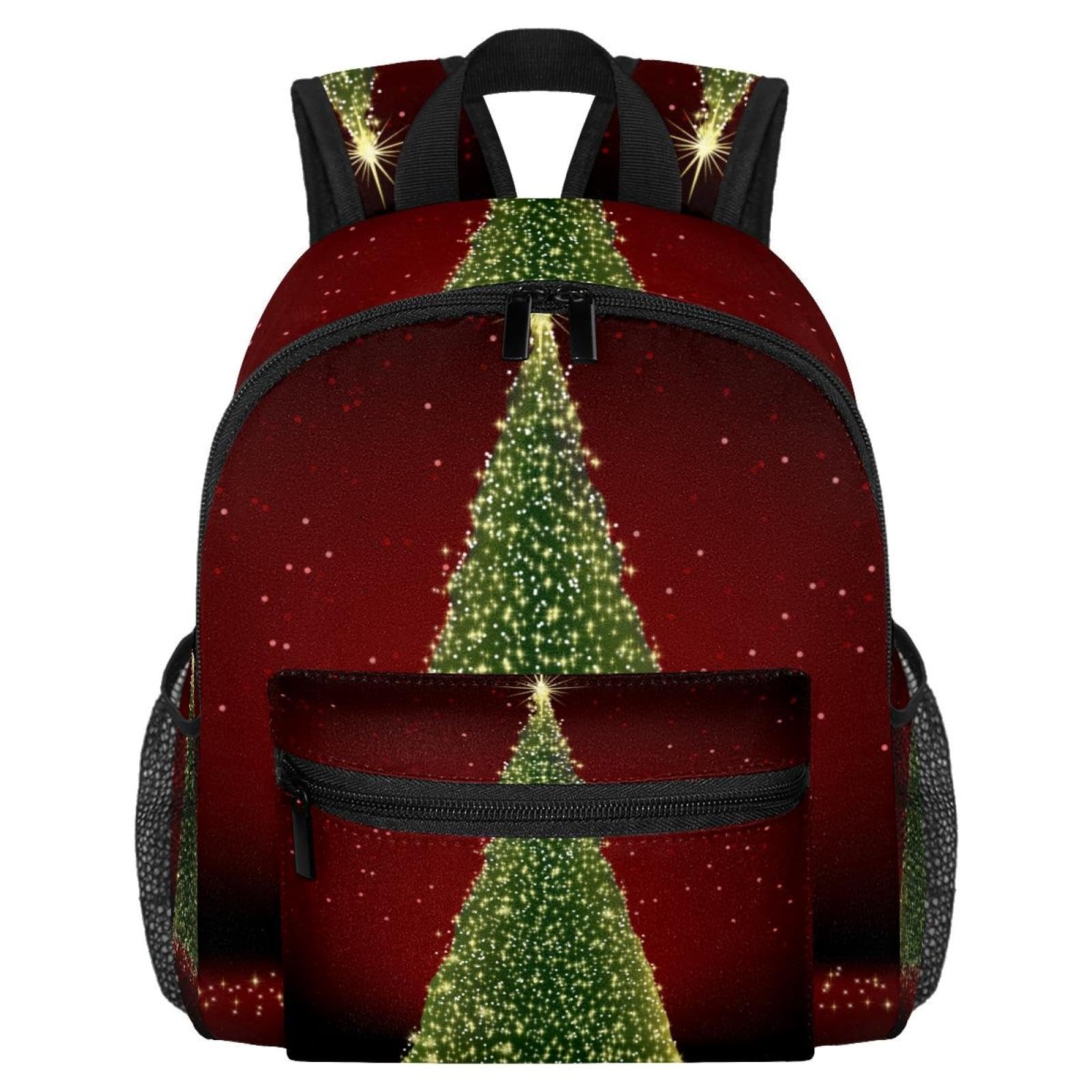 Petit sac à dos décontracté multicolore avec poches latérales pour bouteilles et loisirs - 7