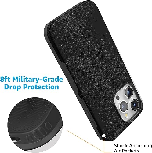 Miniatura 1632 de Casely Funda para iPhone 13 Pro Max Jardín dorado Floral de girasol amarillo Compatible con MagSafe Diseño protector audaz Jardín Dorado