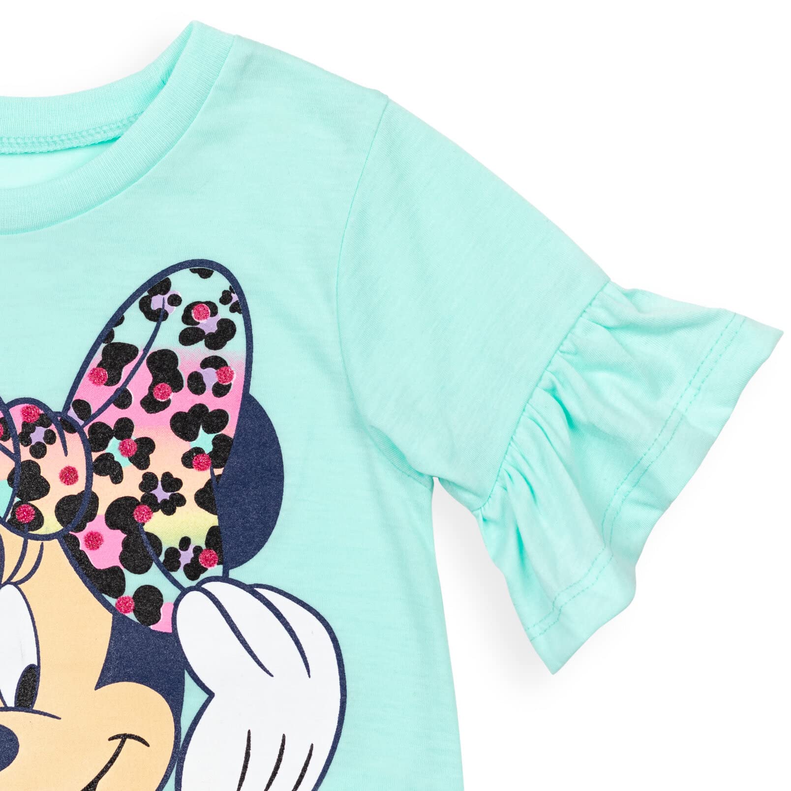 Disney Koszulka i legginsy z myszką Minnie zestaw dla niemowląt dla dużego dziecka