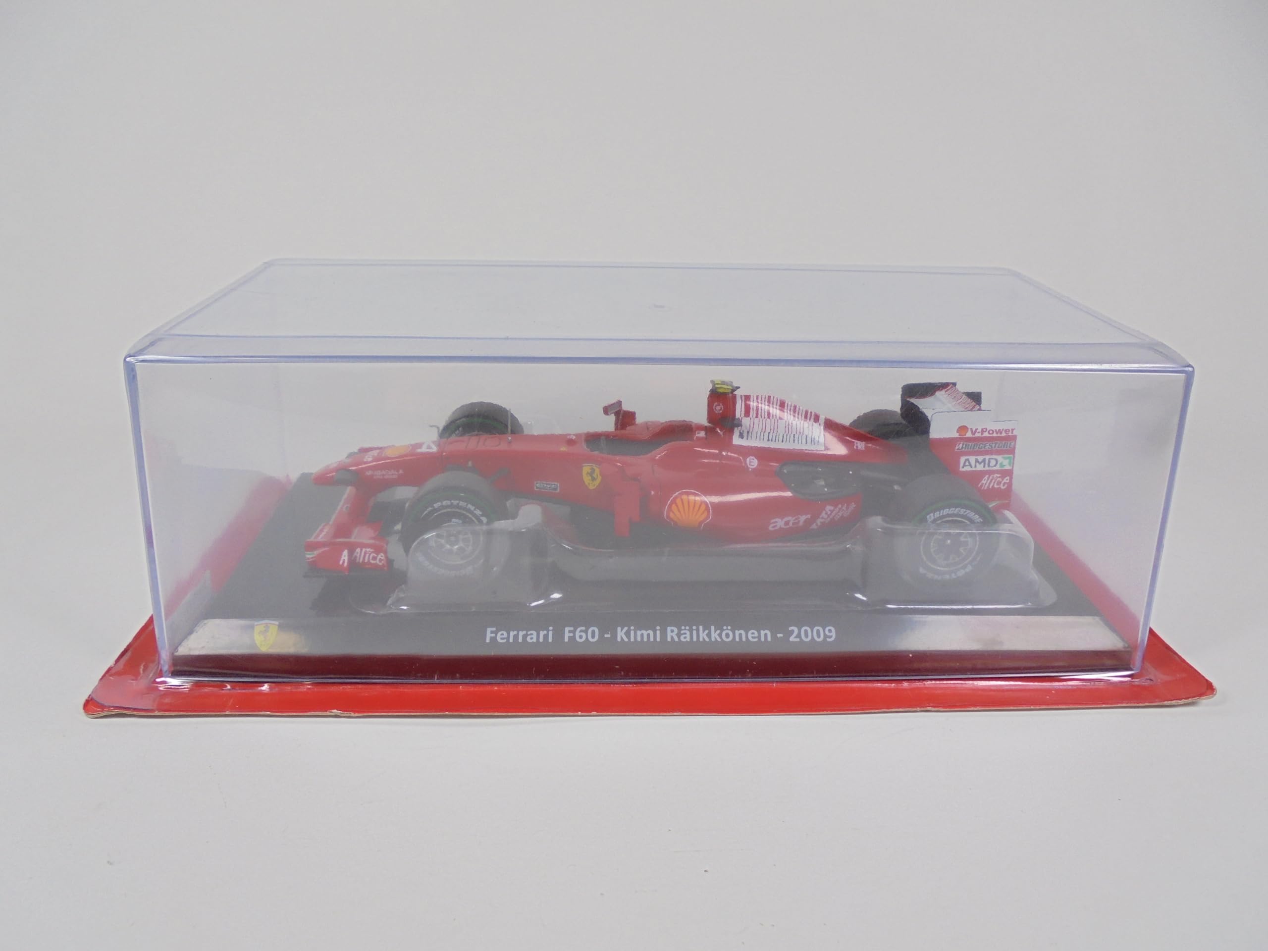 OPO 10 - Formula 1 compatible with Ferrari F60 Kimi Räikkönen 2009-1/24 Diecast Model Car - GF060