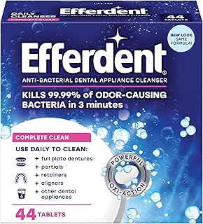 Efferdent Anti-Bacterial Denture Cleanser Tablets, 40 Count-picture-11